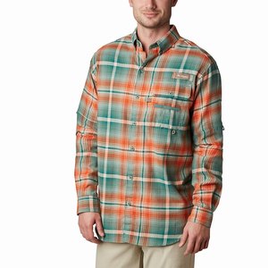 Columbia PHG Sharptail™ Flannel Herr Orange/Blå (FITSD5497)